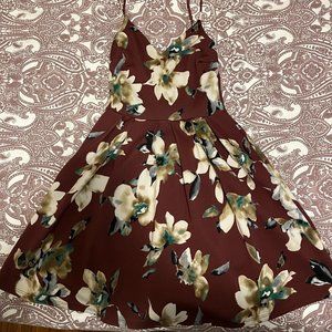 Floral Skater Dress